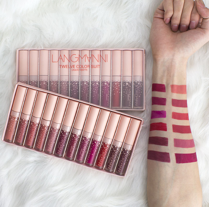 Matte Lipstick Waterproof Long-lasting Velvet Lipstick Set Matte Lipstick Waterproof Long-lasting Velvet Lipstick Set